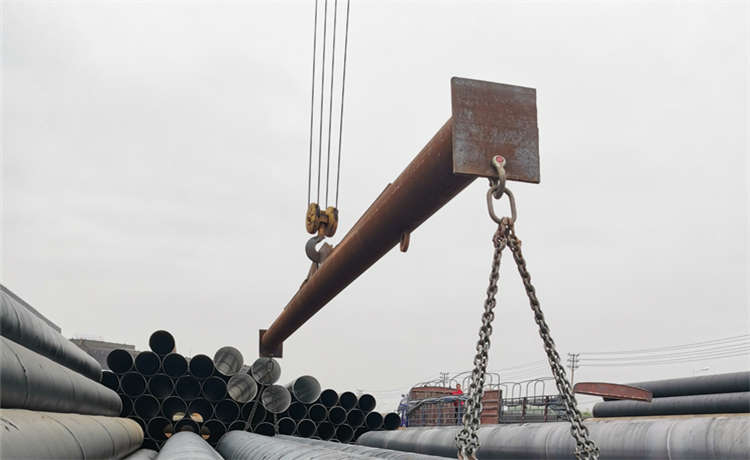 1000-16mm鋼管樁，陽(yáng)江打砂除銹防腐螺旋管，914mm螺旋管，Q235B自來(lái)水給水鋼管廠(chǎng)家